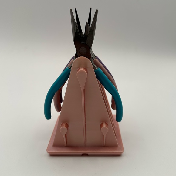 Rose Gold Jewelry-Making Tool Organizer (tools NOT included) (colors can custom) - Picture 6 of 7